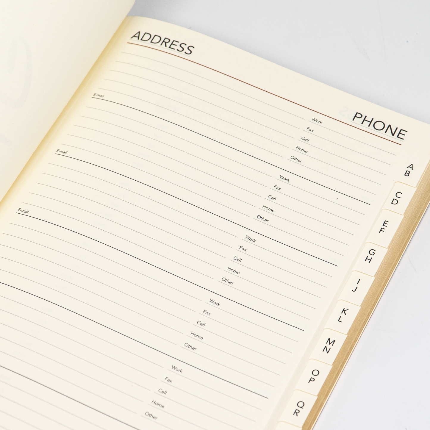 Scully 1145 Telephone/Address Refill