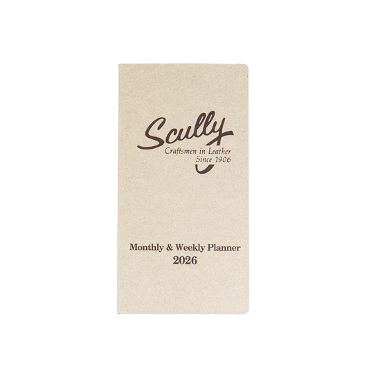 Scully 2026 1008A Pocket Weekly Refill (3.25" x 6" - Sewnbound)