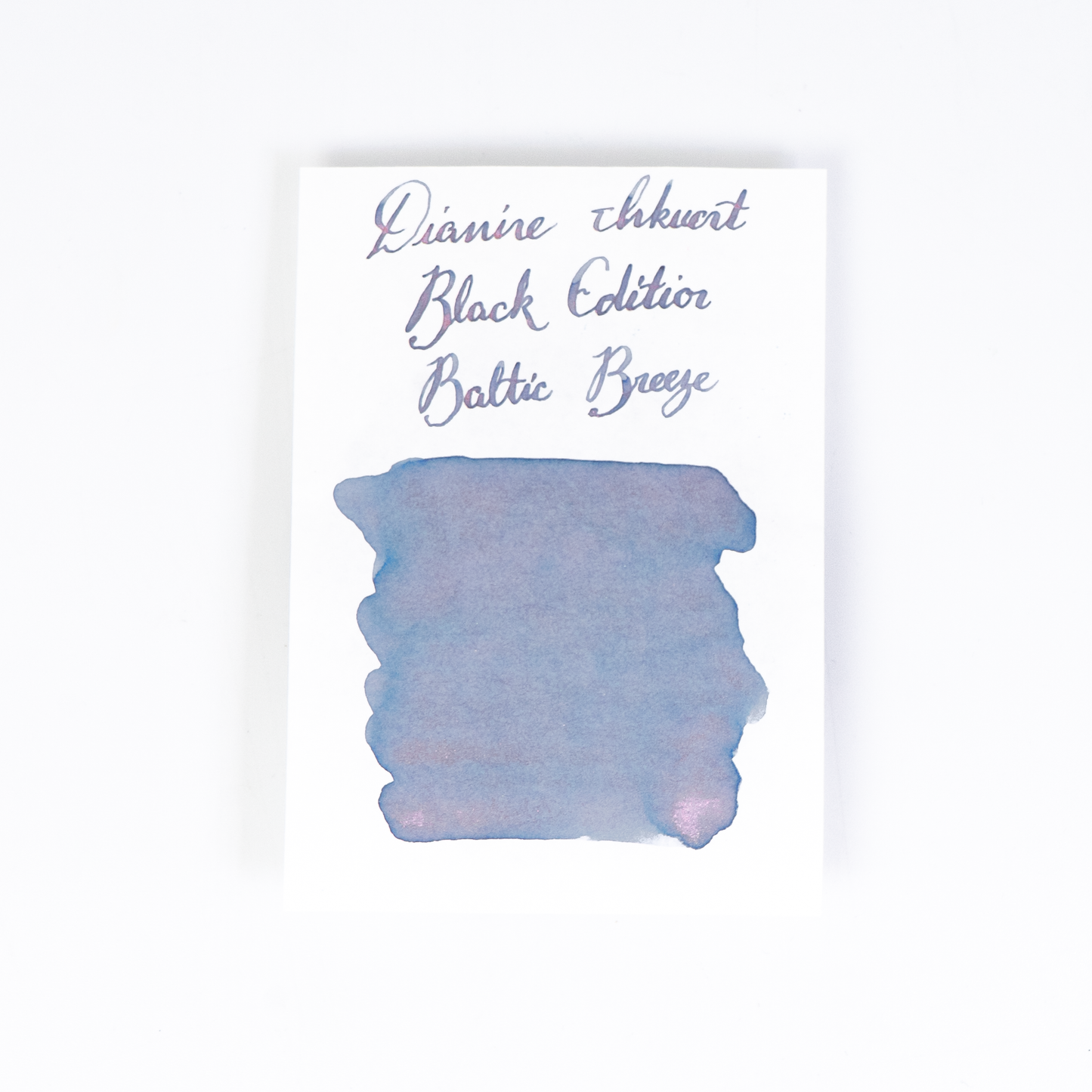 Diamine Baltic Breeze (50ml) Bottled Ink (Shimmer) - Black Edition