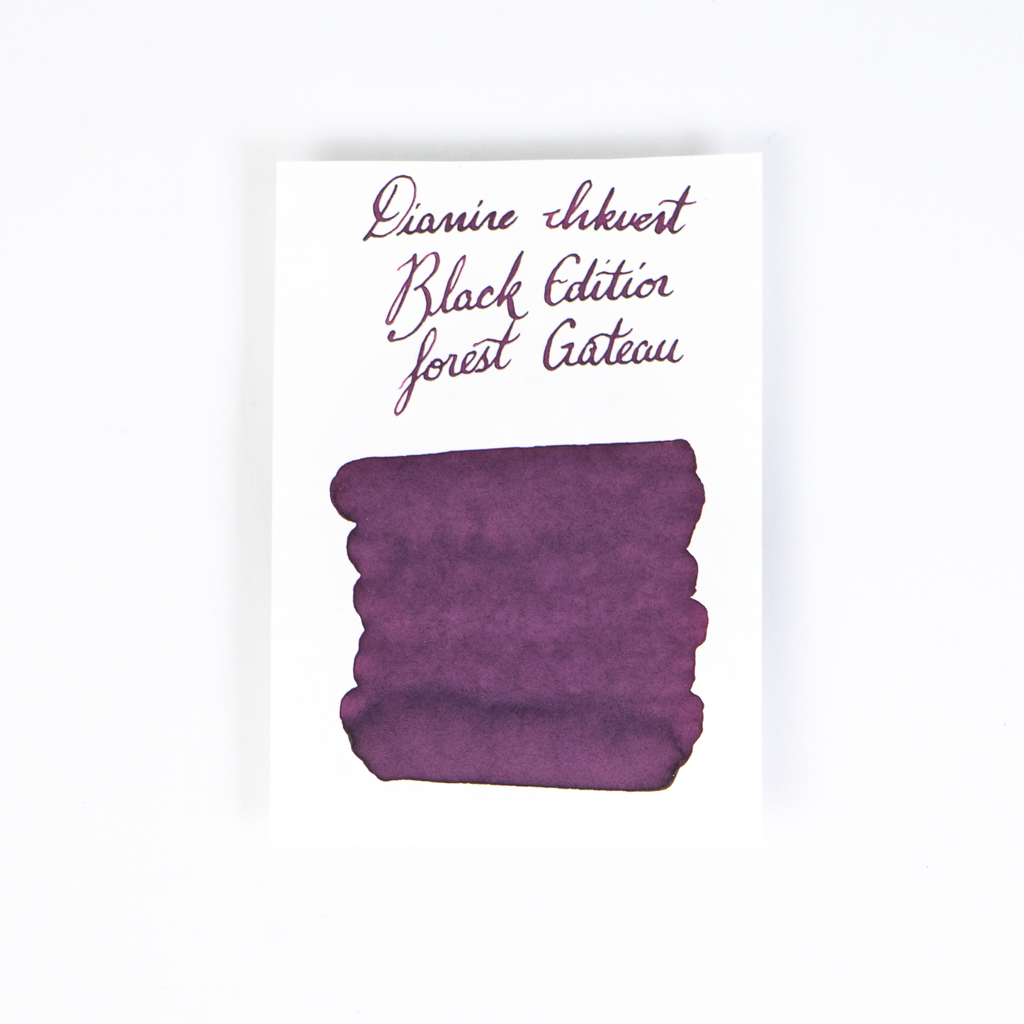 Diamine Forest Gateau (50ml) Bottled Ink (Scented) - Black Edition