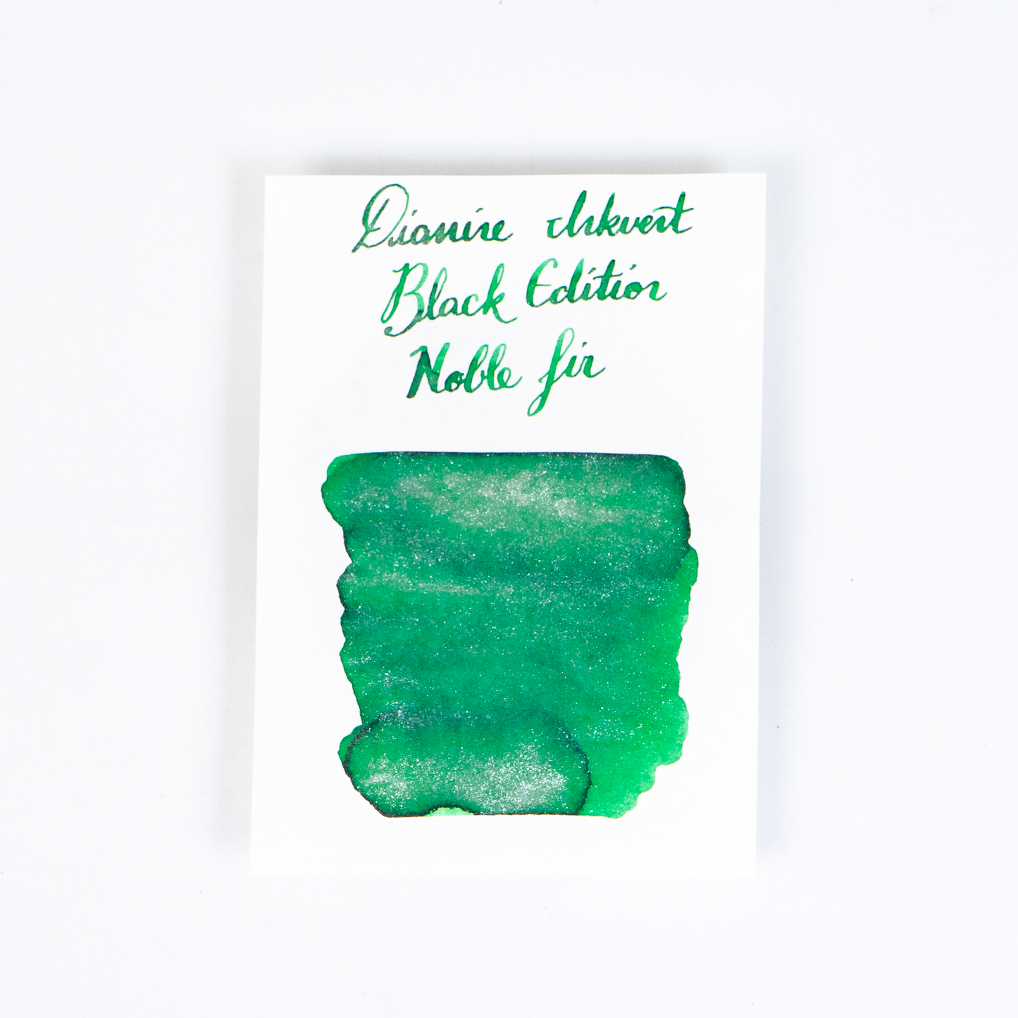 Diamine Noble Fir (50ml) Bottled Ink (Starbright) - Black Edition