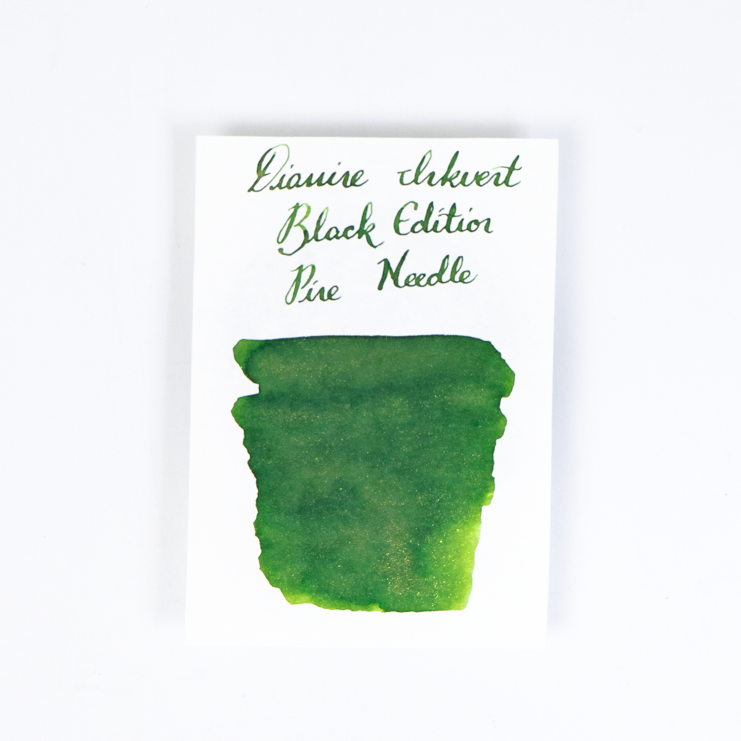 Diamine Pine Needle (50ml) Bottled Ink (Chameleon) - Black Edition