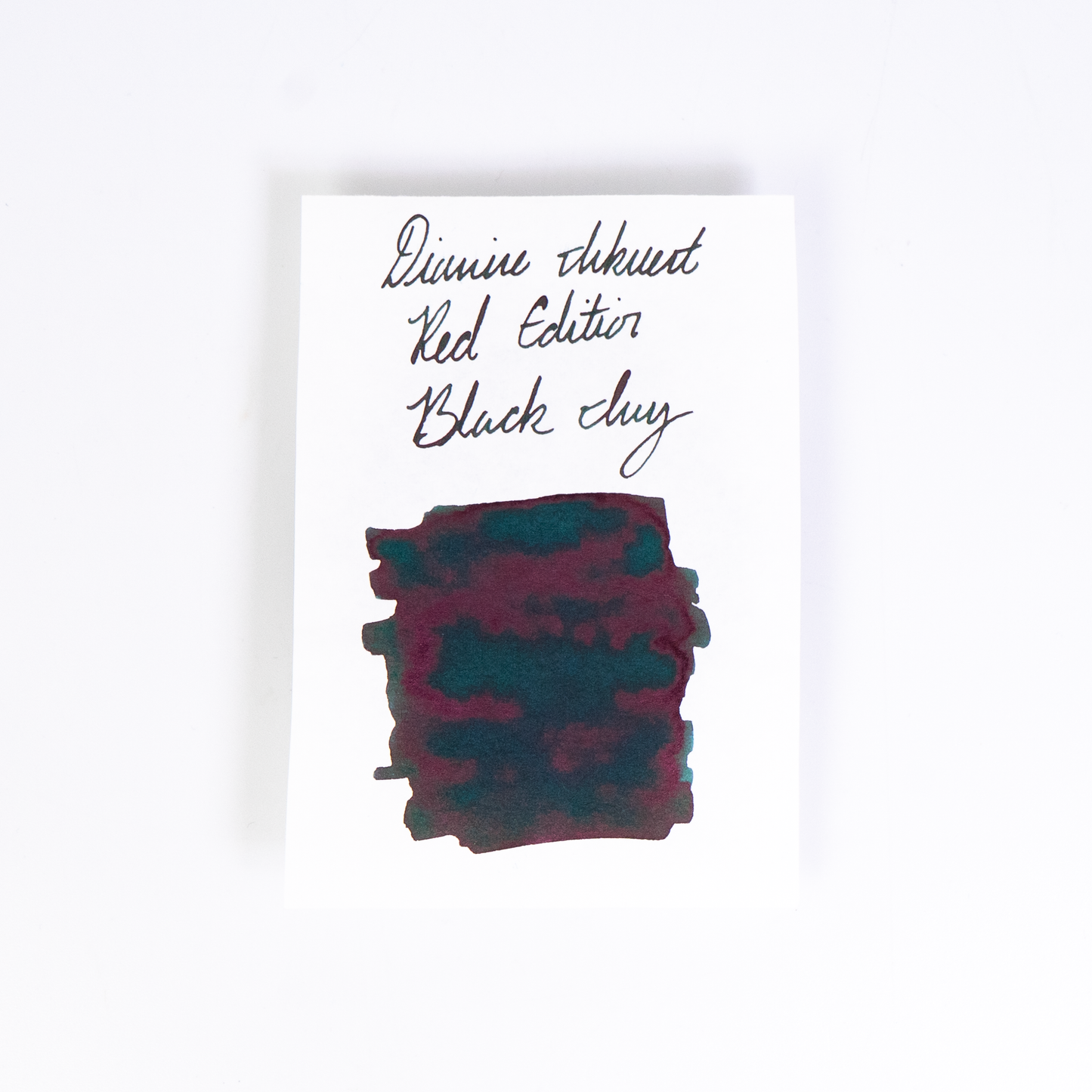 Diamine Black Ivy (50ml) Bottled Ink (Sheening) - Red Edition