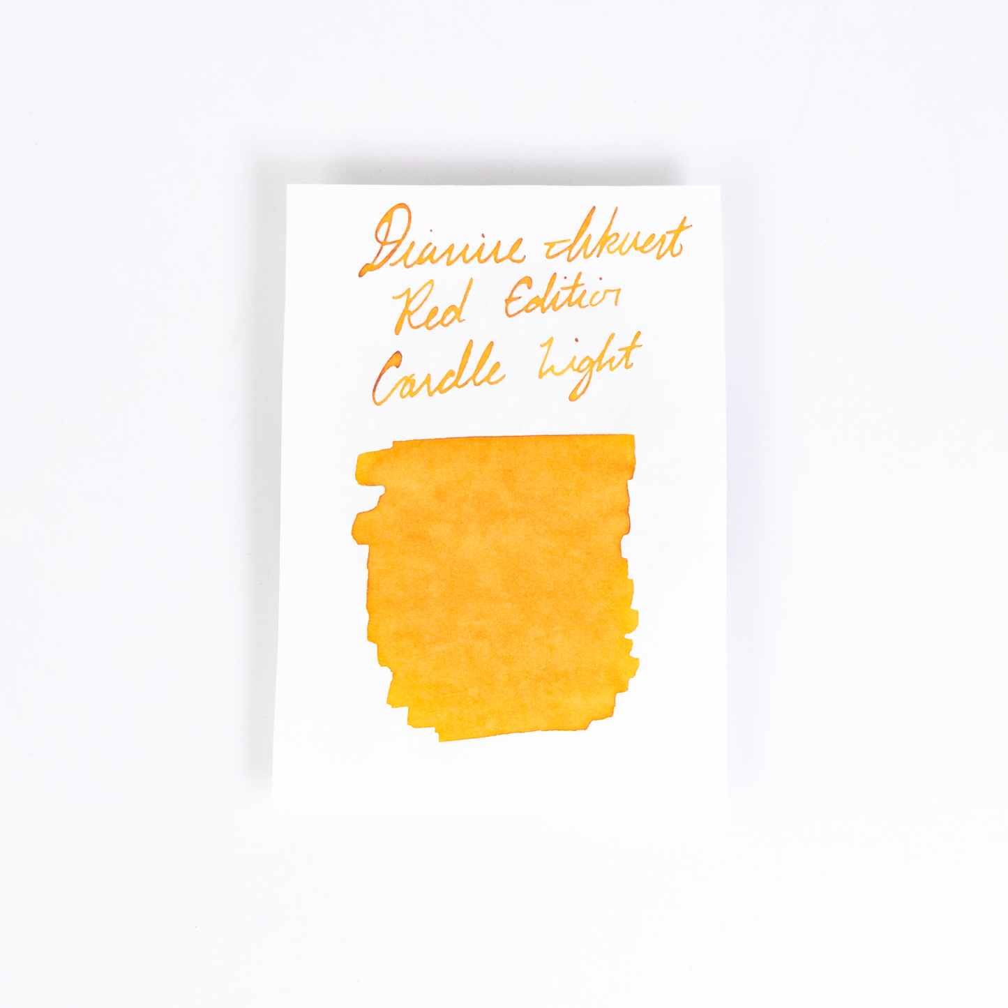 Diamine Candle Light (50ml) Bottled Ink - Red Edition