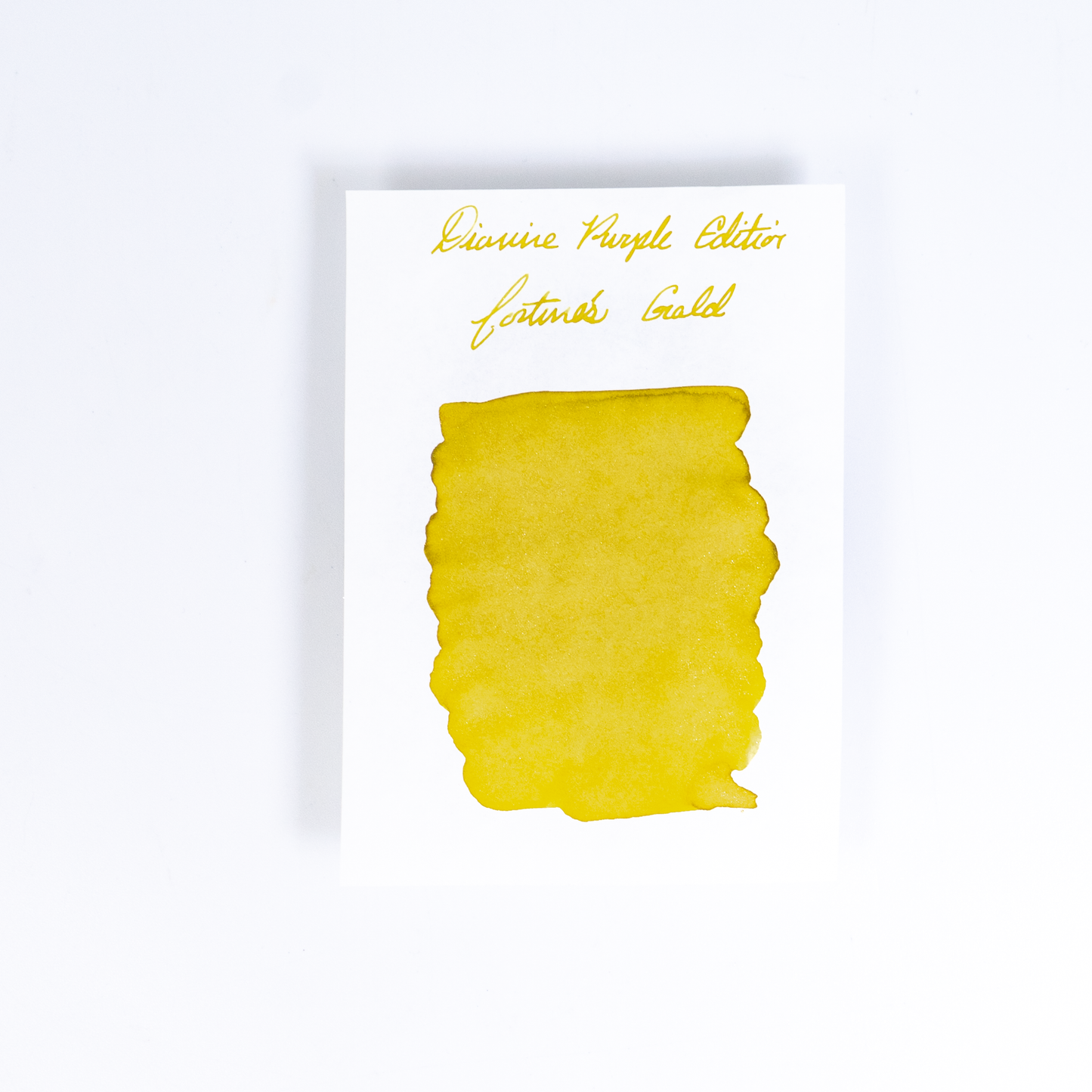 Diamine Fortunes Gold (50ml) Bottled Ink (Chameleon) - Purple Edition