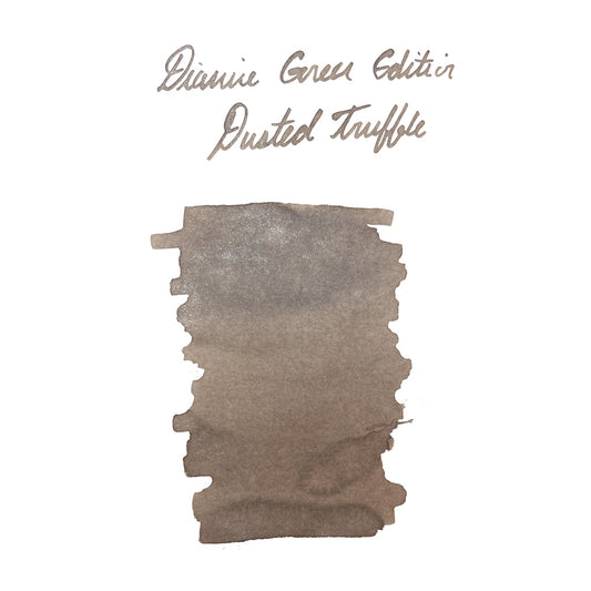 Diamine Dusted Truffle (50ml) Bottled Ink (Shimmer) - Green Edition