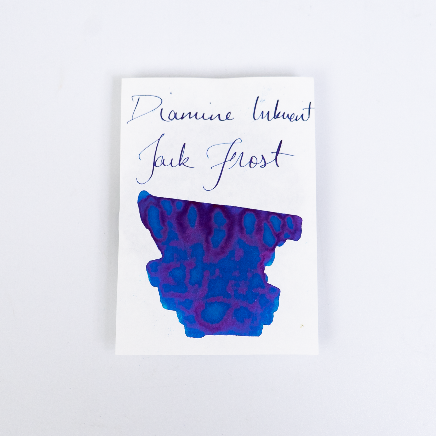 Diamine Jack Frost (50ml) Bottled Ink (Shimmering) - Blue Edition