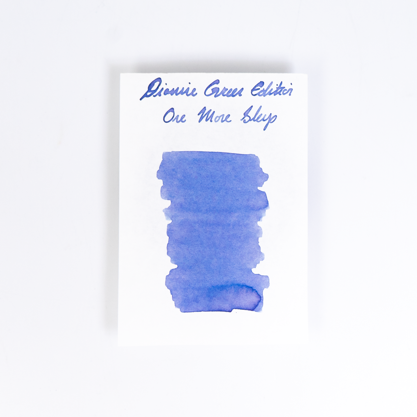 Diamine One More Sleep (50ml) Bottled Ink - Green Edition