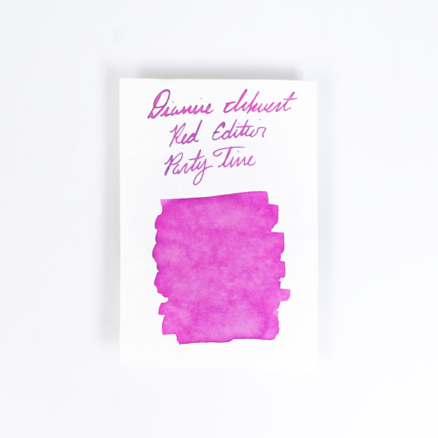 Diamine Party Time (50ml) Bottled Ink (Shimmering) - Red Edition