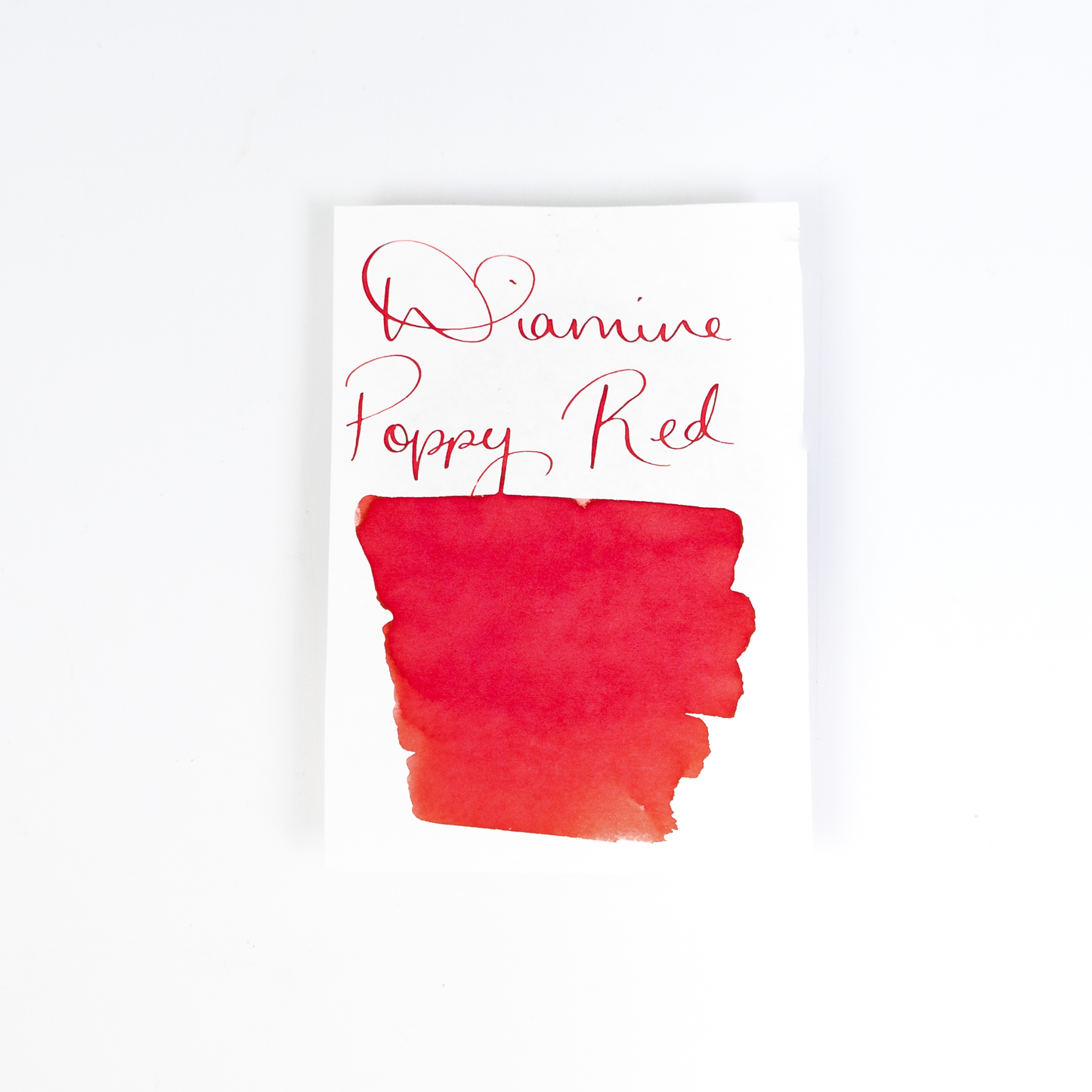 Diamine Poppy Red (80ml) Bottled Ink