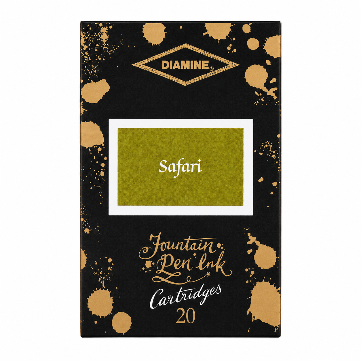 Diamine Safari Ink Cartridges (Set of 20) - 150th Anniversary