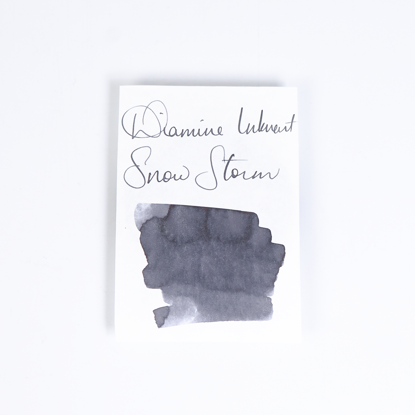 Diamine Snow Storm (50ml) Bottled Ink (Shimmering) - Blue Edition