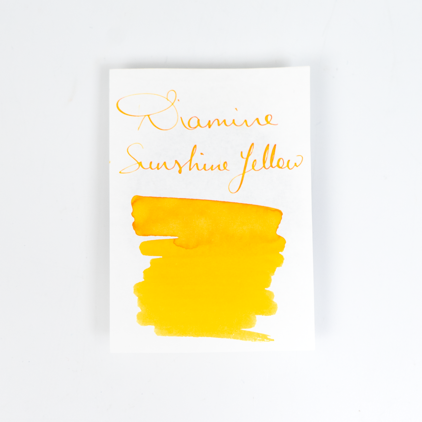 Diamine Sunshine Yellow (80ml) Bottled Ink