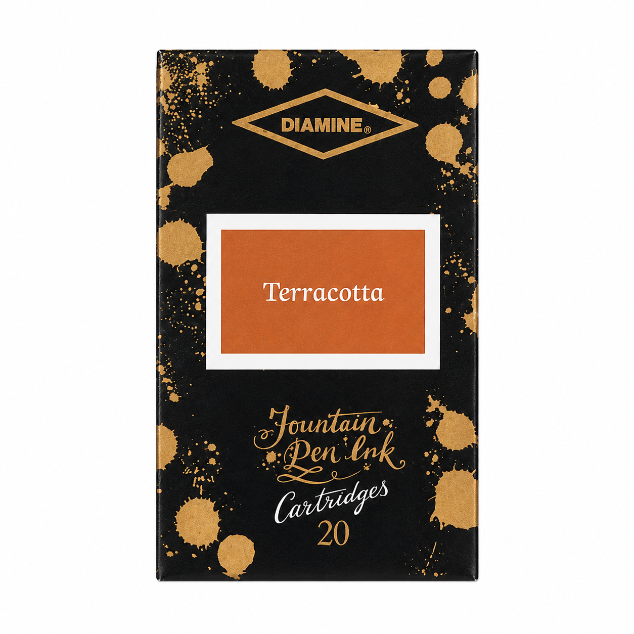 Diamine Terracotta Ink Cartridges (Set of 20) - 150th Anniversary