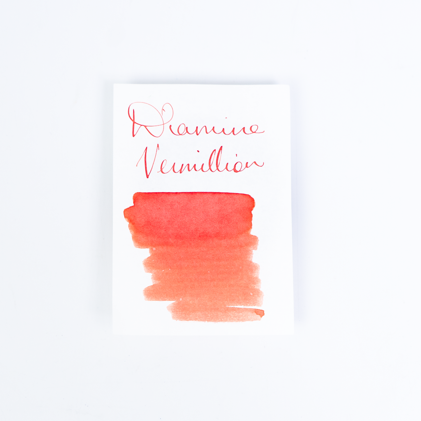 Diamine Vermillion (80ml) Bottled Ink