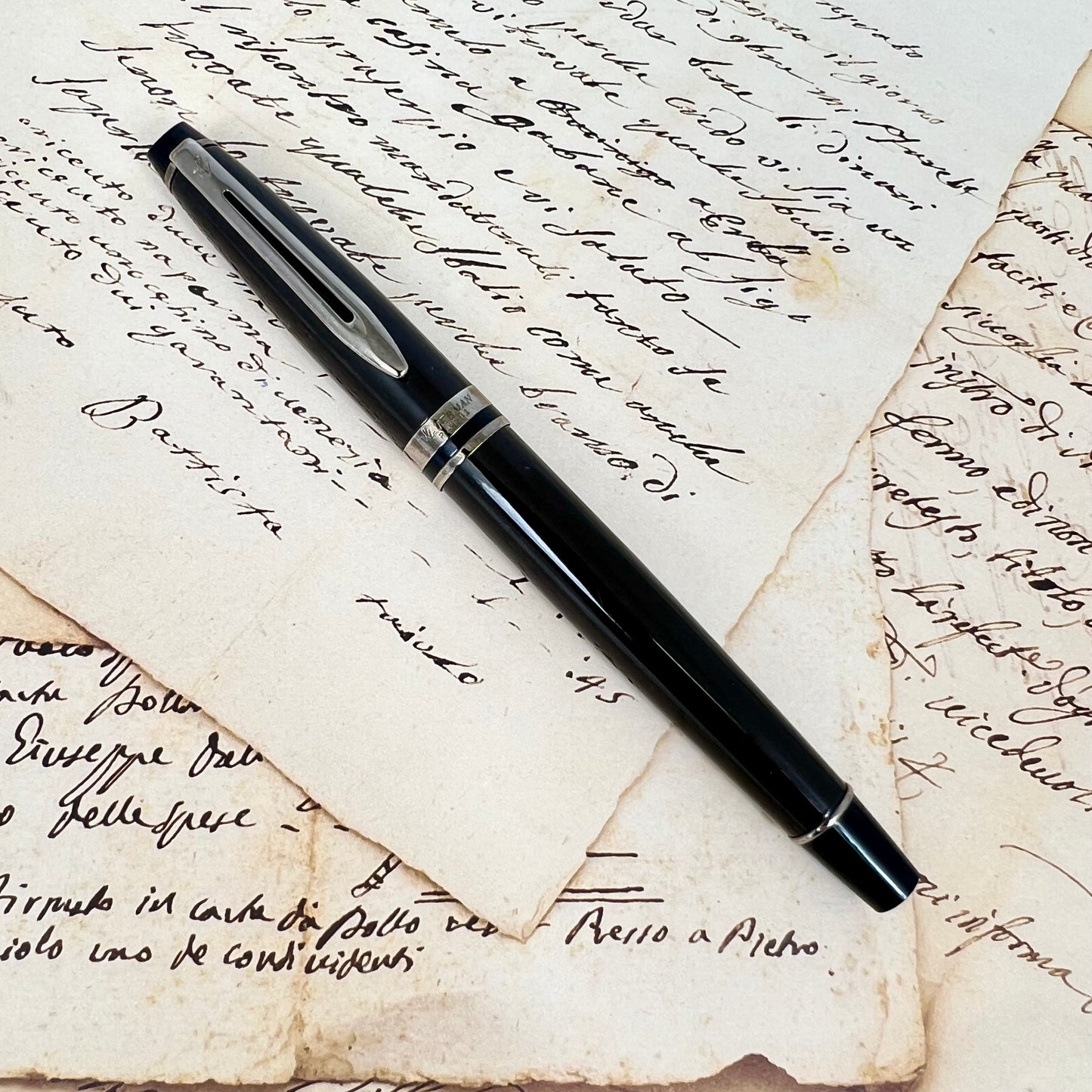 Pre-Owned Waterman Expert Fountain Pen 18K Fude