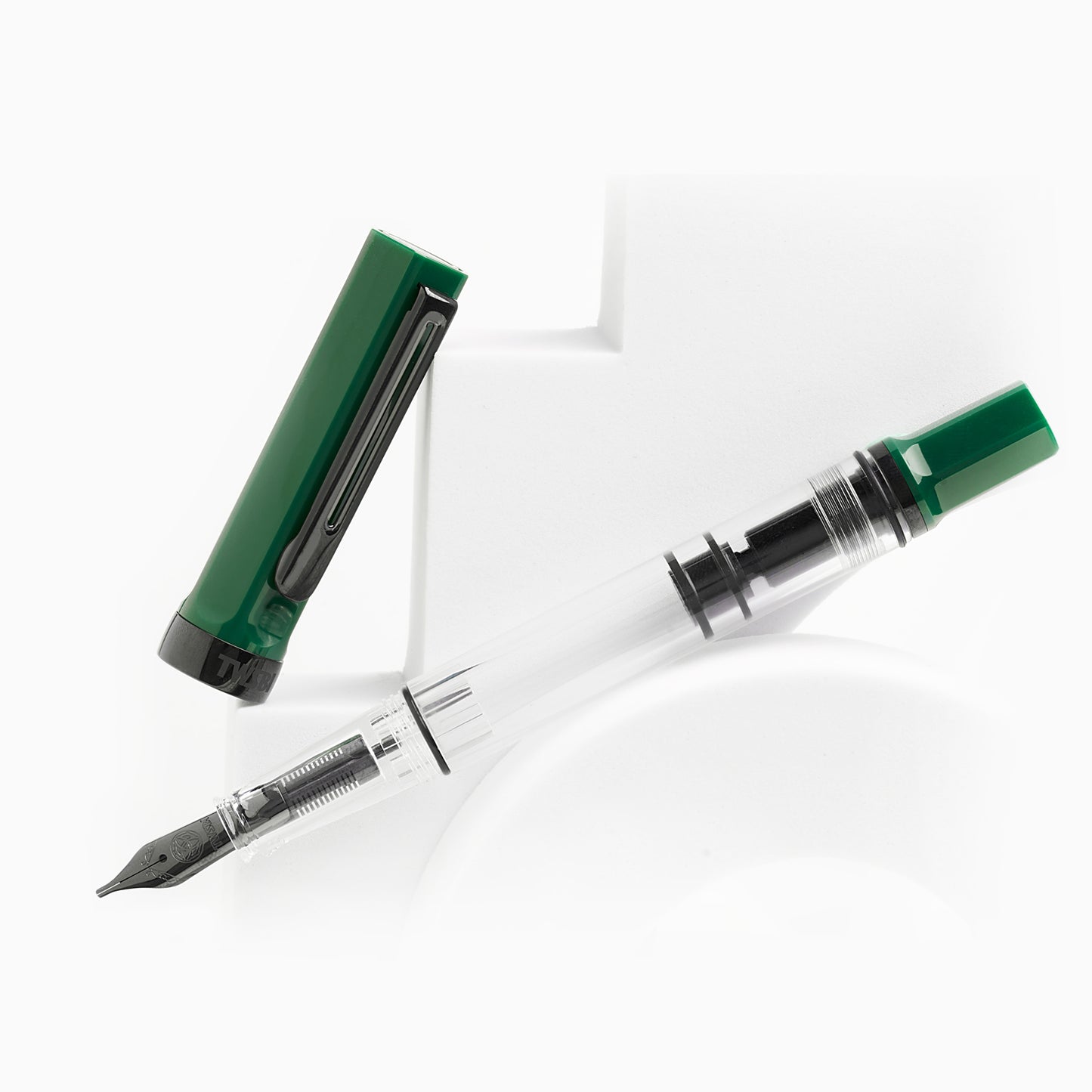 TWSBI ECO Fountain Pen - Irish Green with Onyx Trim