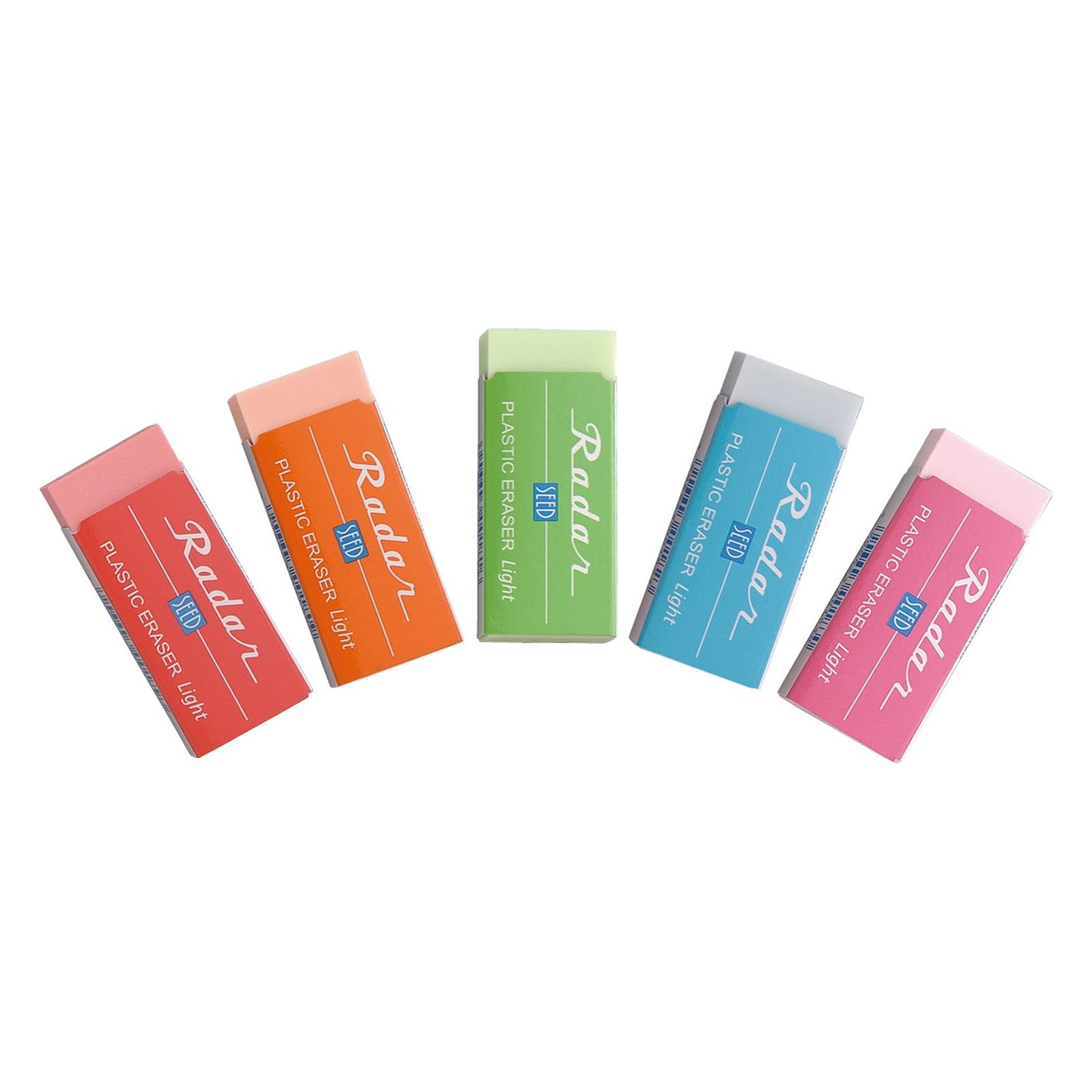 Seed Radar Plastic Eraser - Light