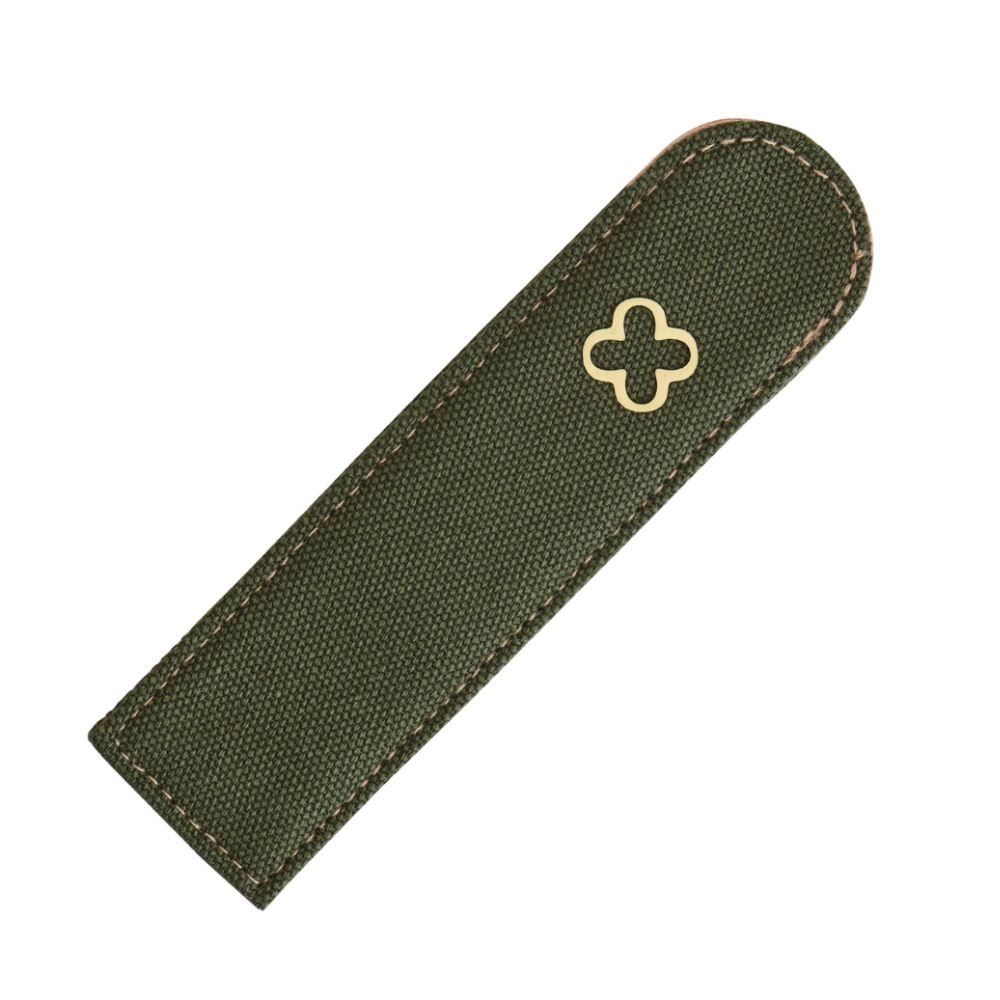 Esterbrook Pen Pocket Canvas Sleeve Single - Green