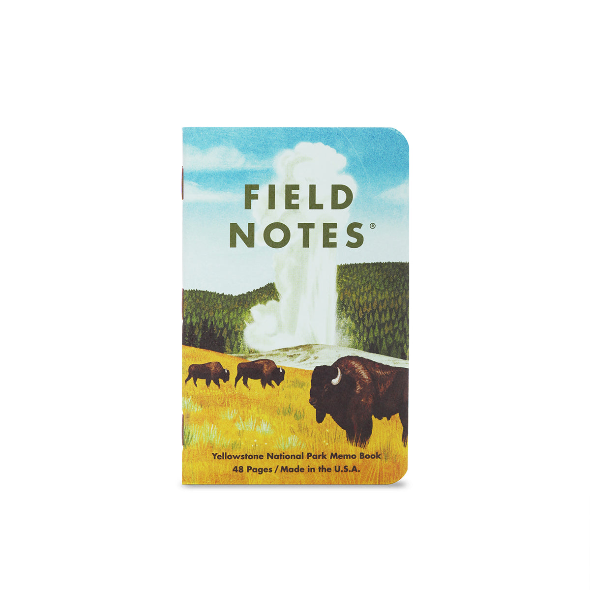 Field Notes Notebook - National Parks Series C: Rocky, Smoky, Yellowstone (3-Pack)