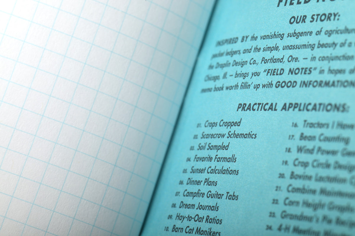 Field Notes Winter 2023 Quarterly Edition Notebook - Heartland (3-Pack)