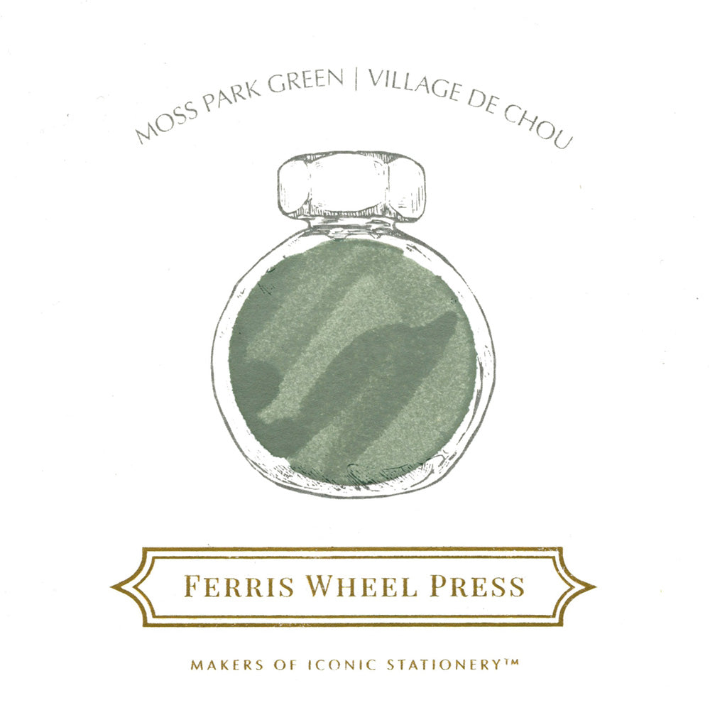 Ferris Wheel Press Moss Park Green (38ml) Bottled Ink