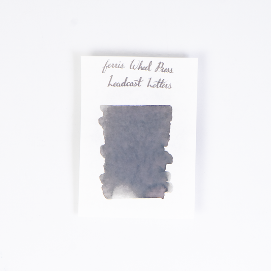 Ferris Wheel Press Leadcast Letters (10ml) Bottled Ink