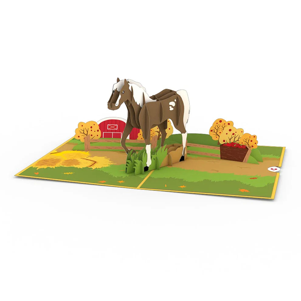 Lovepop Pop-Up Card - Horse