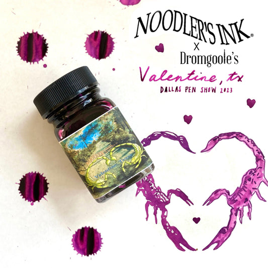 Noodler's Valentine Texas (3oz) Bottled Ink - Dromgoole's Exclusive