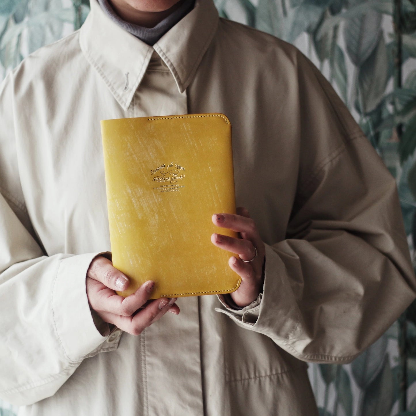 The Superior Labor B6 Bridle Leather Notebook Cover - Yellow