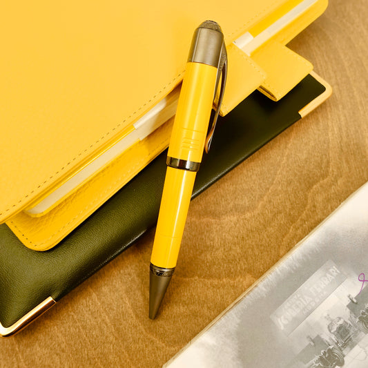 Montblanc Enzo Ferrari Yellow Ballpoint (Great Characters Special Edition)
