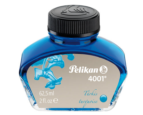 Pelikan 4001 Turquoise Bottled Ink (62.5ml)