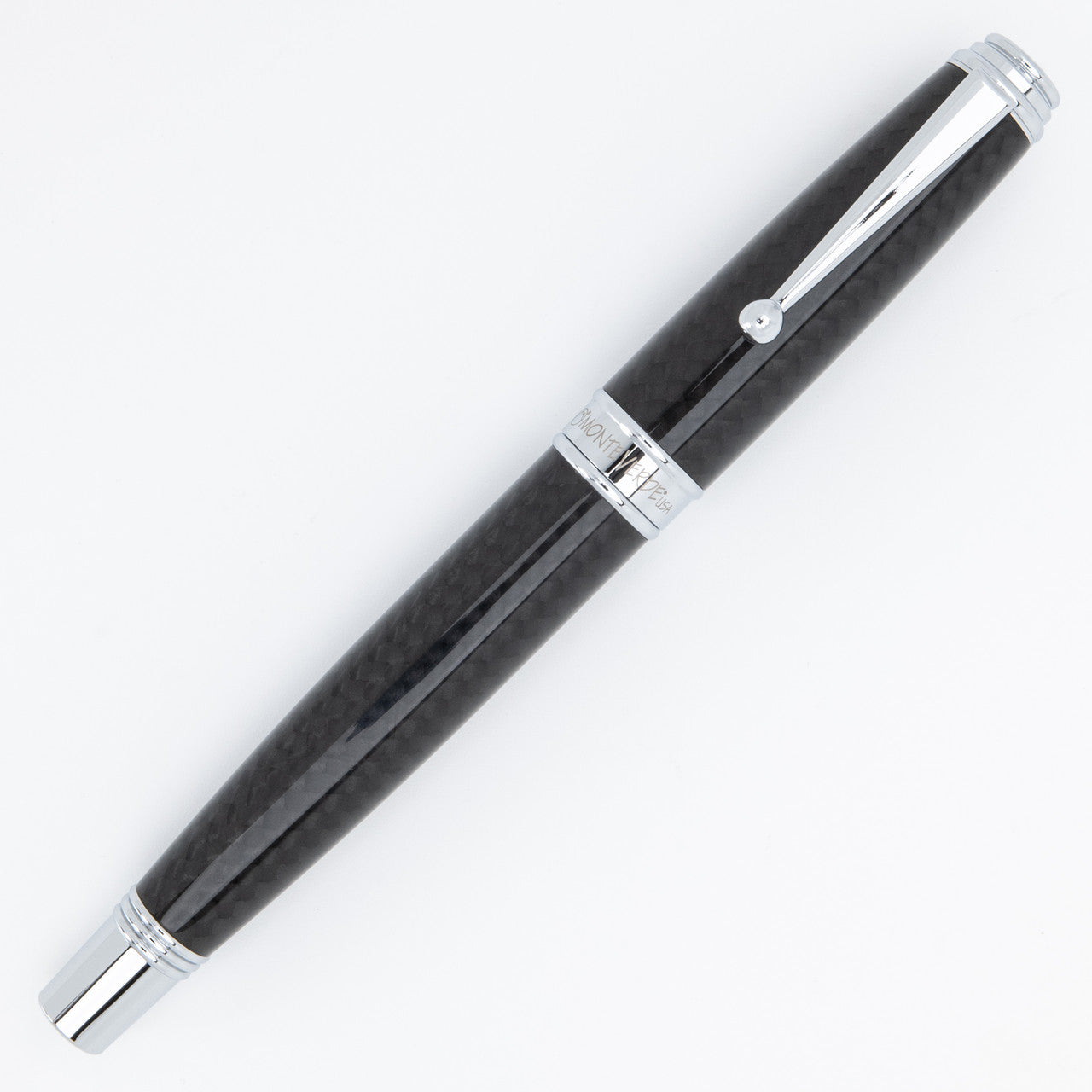 Monteverde Invincia Deluxe Fountain Pen - Chrome (Discontinued)