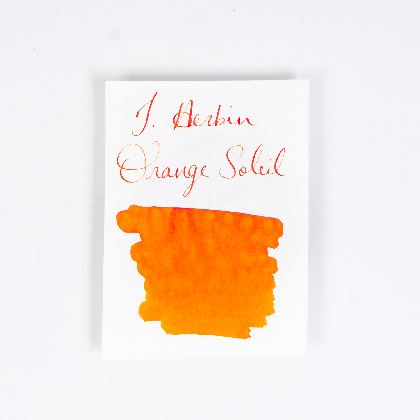 Jacques Herbin Essentials Orange Soleil Ink Cartridges