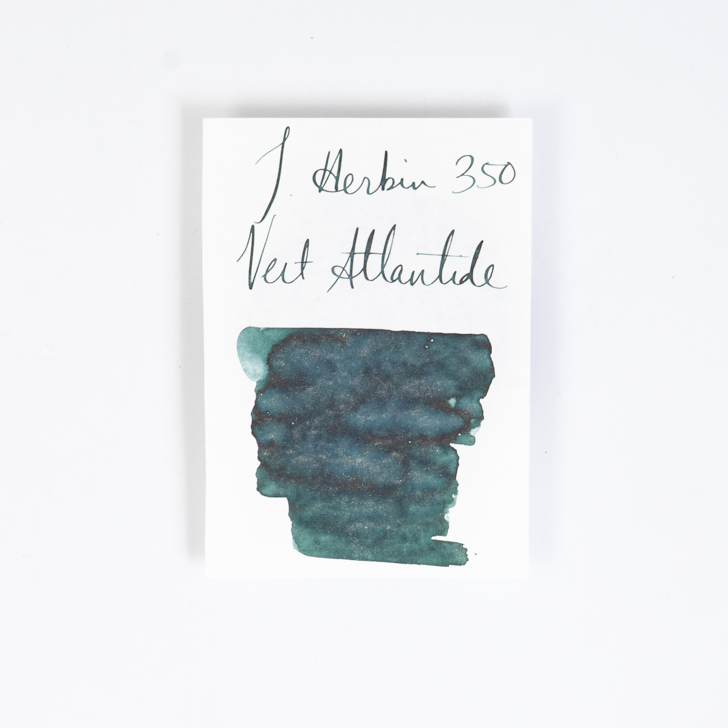 Jacques Herbin 350th Anniversary Vert Atlantide 50ml Bottled Ink