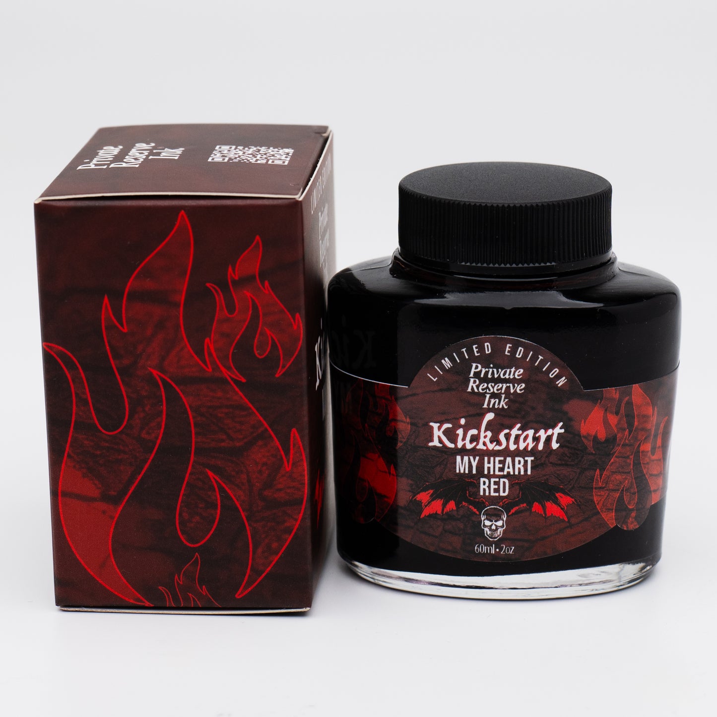 Private Reserve Kick Start my Heart Red (60ml) Bottled Ink (Limited Edition)