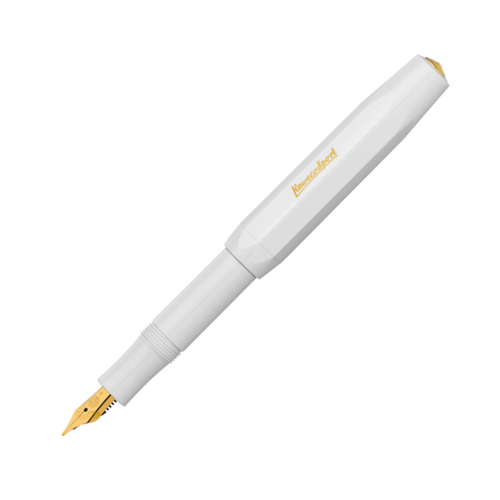 Kaweco Classic Sport Fountain Pen - White – Dromgoole's Fine