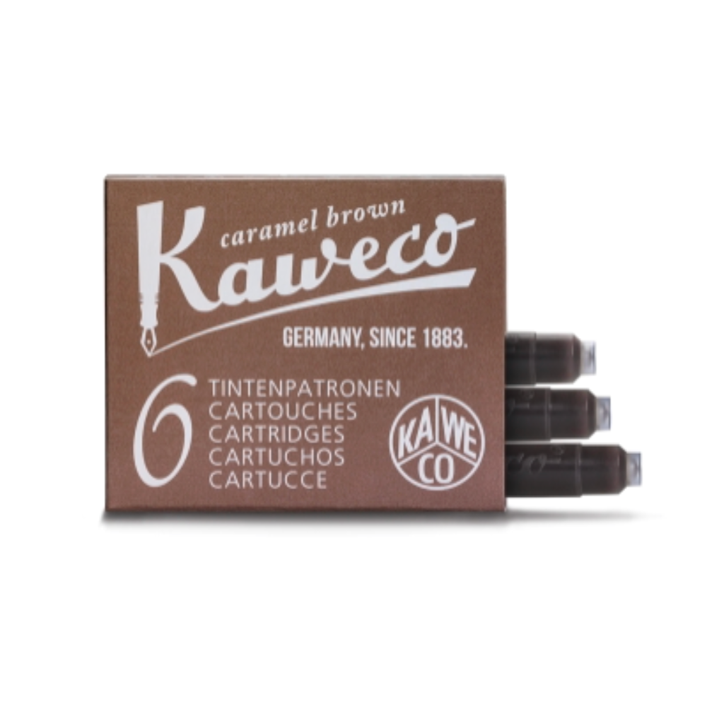 Kaweco Ink Cartridges - Caramel Brown