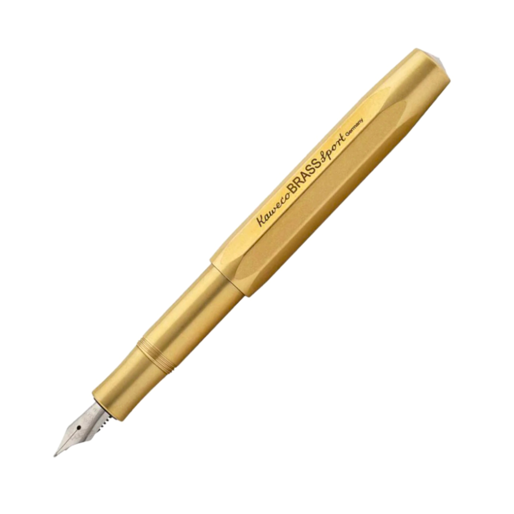 Kaweco Sport Fountain Pen - Raw Brass
