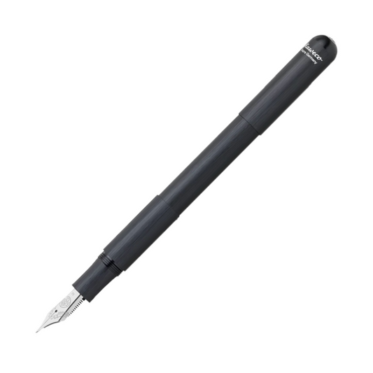Kaweco Supra Fountain Pen - Aluminum Black