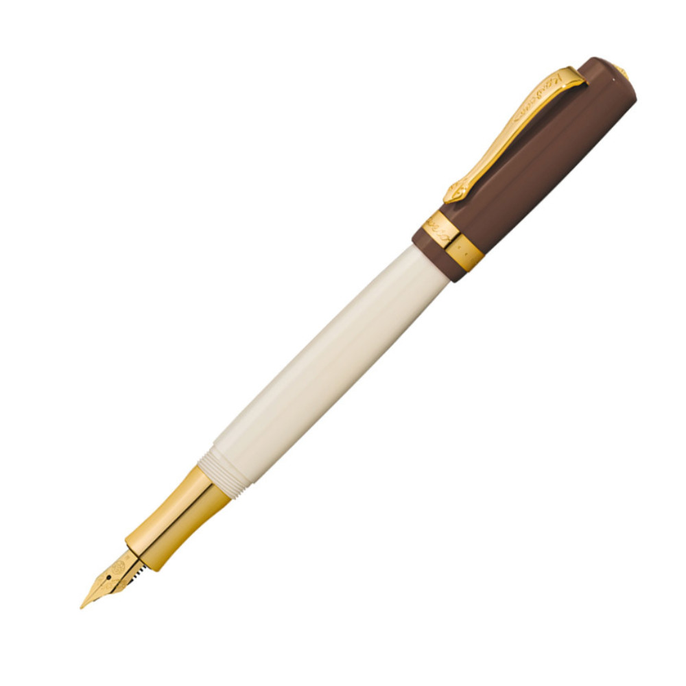 カヴェコ　スチューデント　ボールペン　20's Jazz(ブラウン) Kaweco Student Fountain Pen - 20's Jazz Brown – Dromgoole's Fine