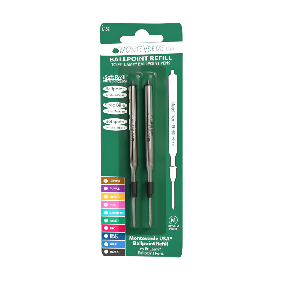 Lamy Ballpoint Refill by Monteverde USA® - Orange Medium (2 ea)