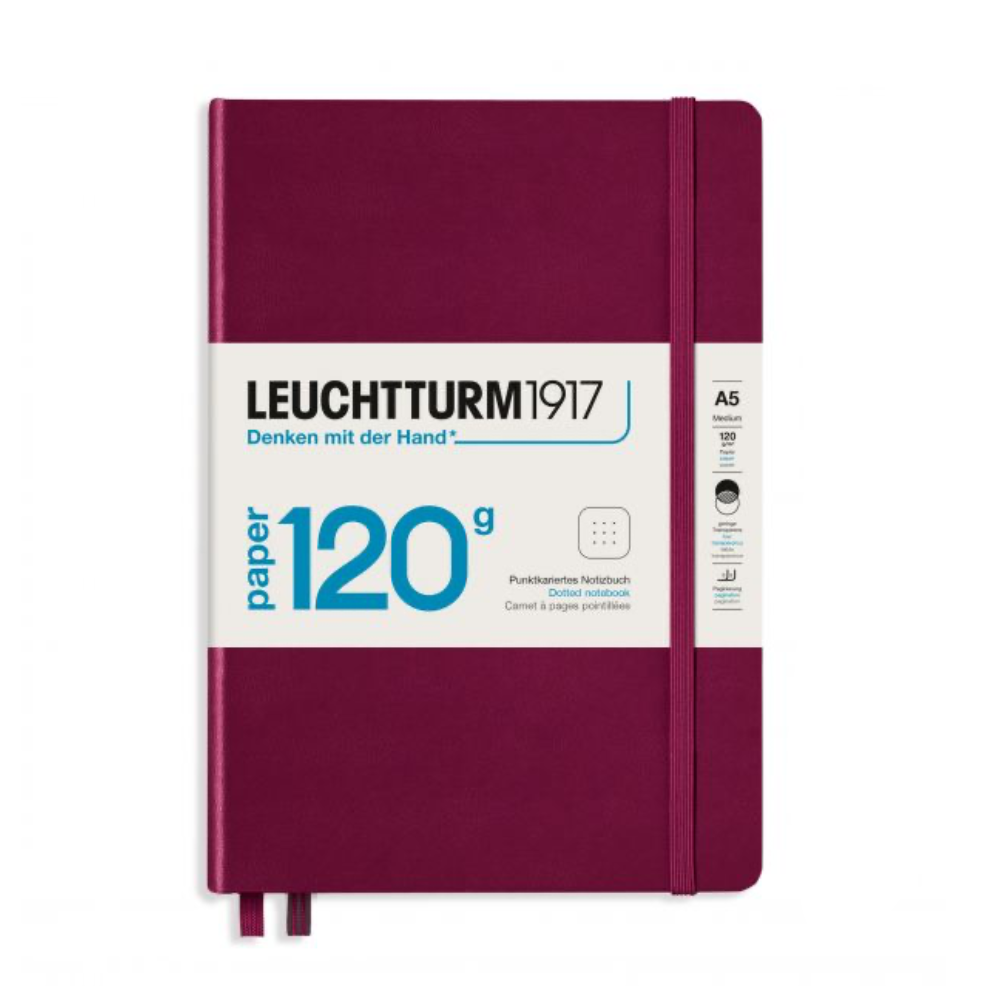 Leuchtturm1917 Edition 120G A5 Dotted Notebook - Port Red