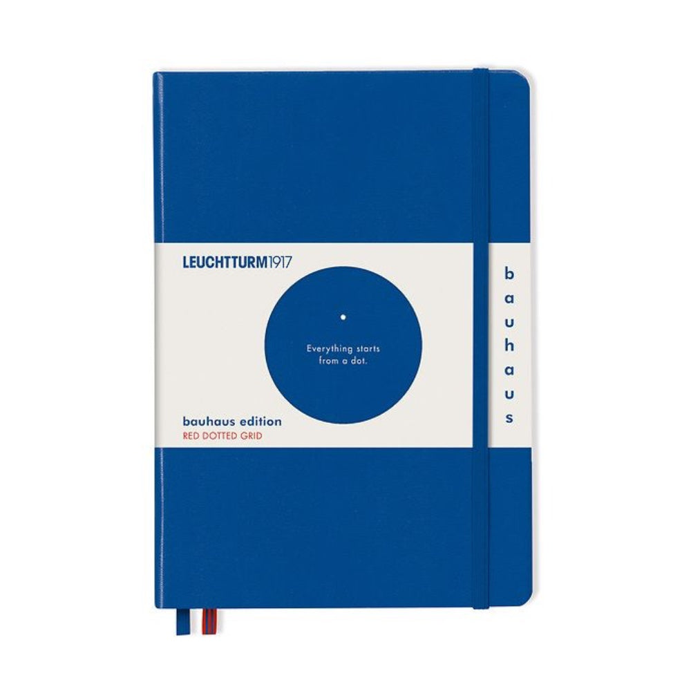 Leuchtturm1917 Bauhaus A5 Medium Notebook - Royal Blue
