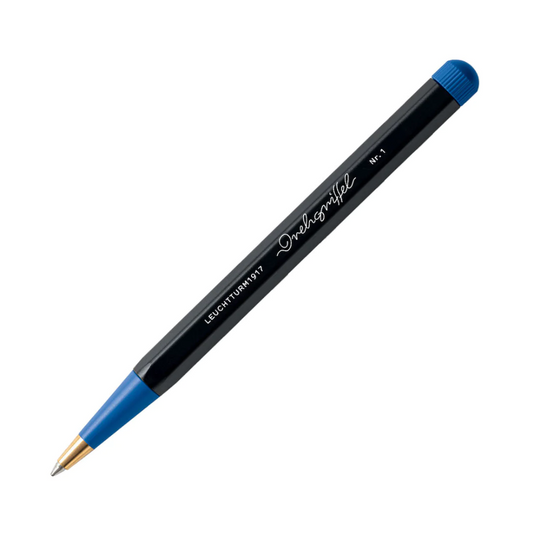 Leuchtturm1917 Drehgriffel Nr. 1 Bauhaus Edition Ballpoint - Black/Royal Blue