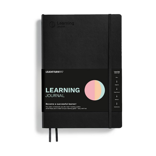 Leuchtturm1917 Learning Journal B5 Composition Hardcover - Black