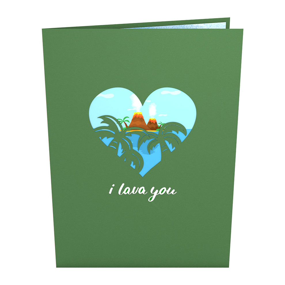 Lovepop Pop-Up Card - I Lava You