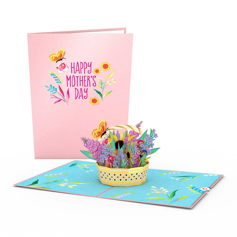 Lovepop Pop-Up Card - Mother's Day Sunflower Basket