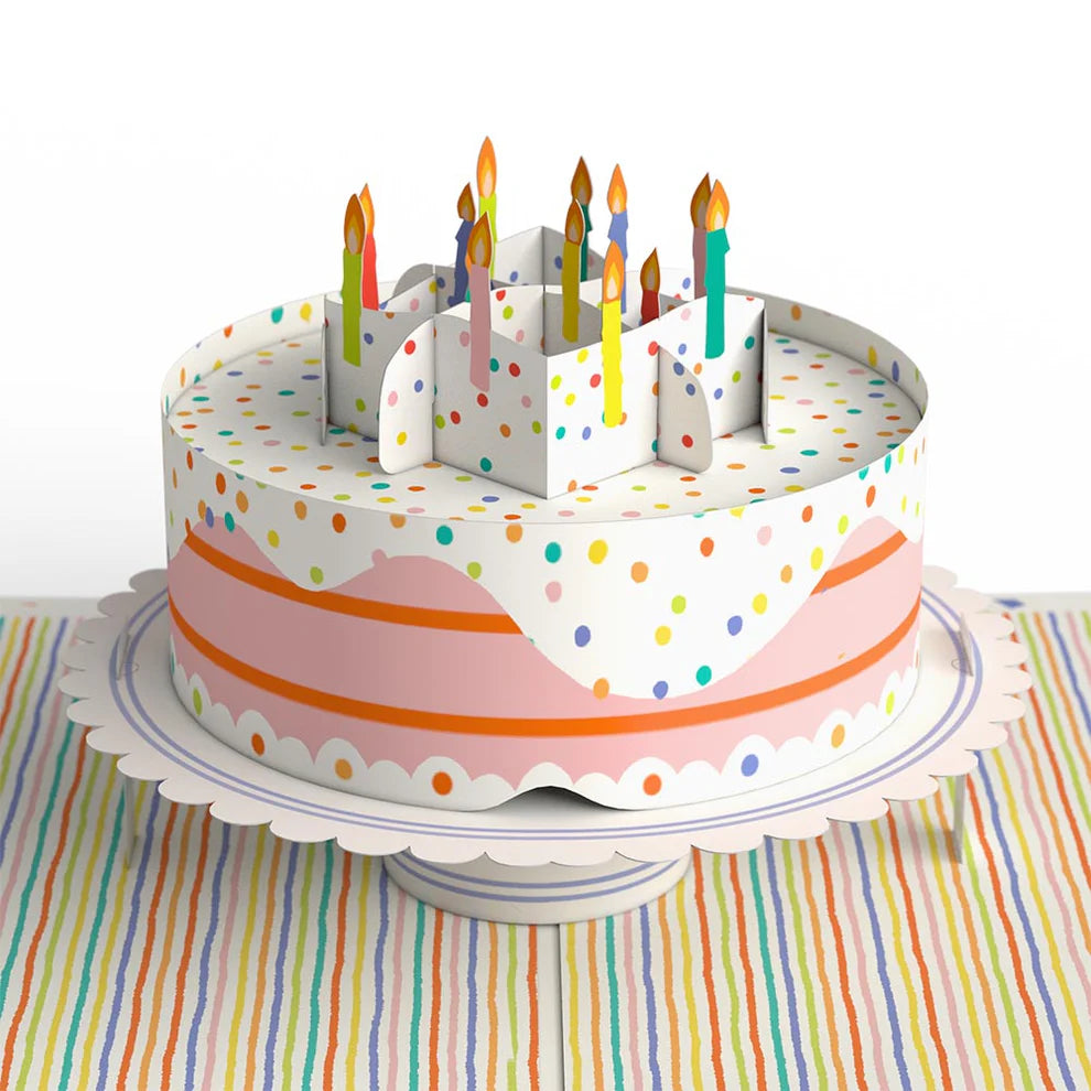 Lovepop Pop-Up Card - Happy Birthday To You! Confetti Cake