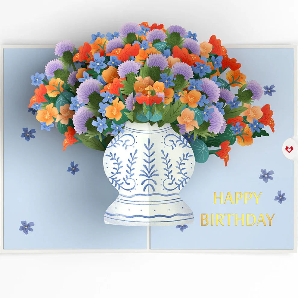 Lovepop Pop-Up Card - Birthday Bouquet of Happiness